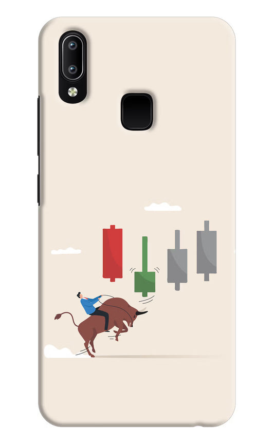 Bull Trading Momentum Vivo Y91/Y93/Y95 Hard Case Back Cover by Casekaro