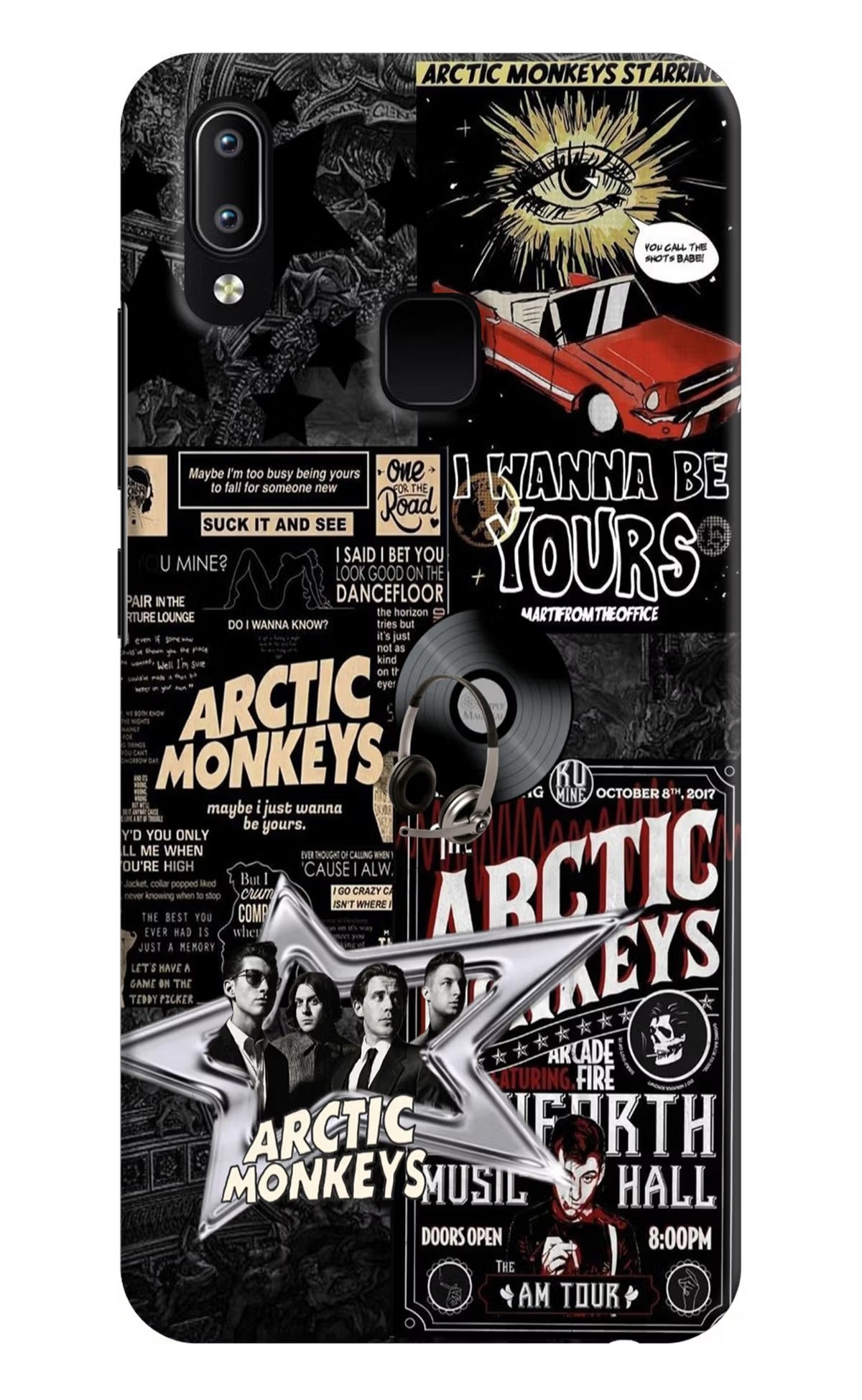 Arctic Monkeys Vivo Y91/Y93/Y95 Hard Case Back Cover by Casekaro