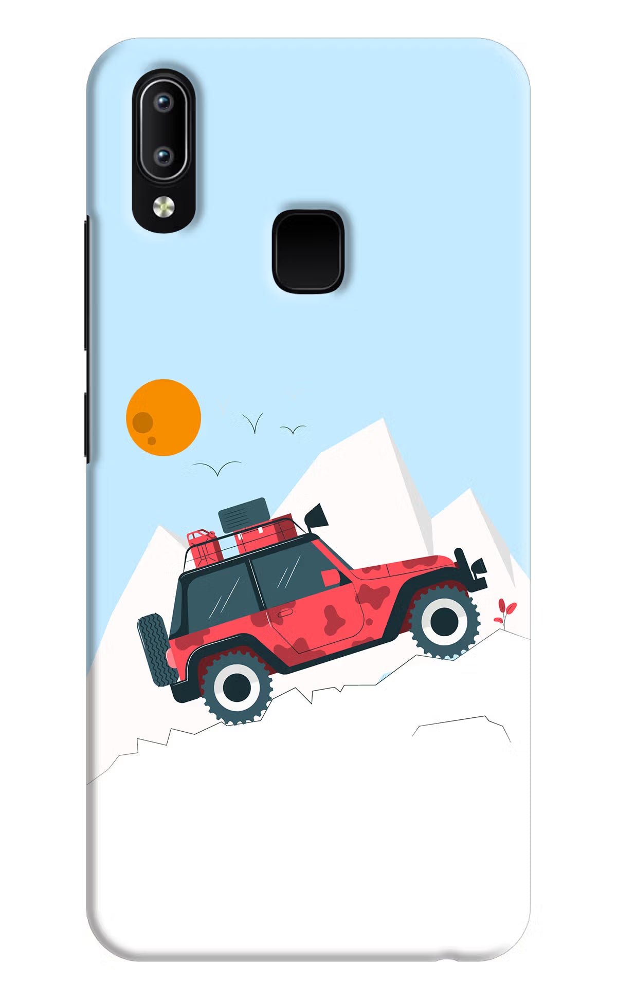 Mountain Trail Beast Vivo Y91/Y93/Y95 Hard Case Back Cover by Casekaro