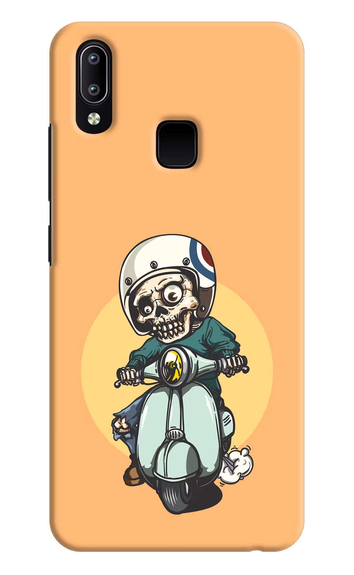 Undead Biker Vivo Y91/Y93/Y95 Hard Case Back Cover by Casekaro