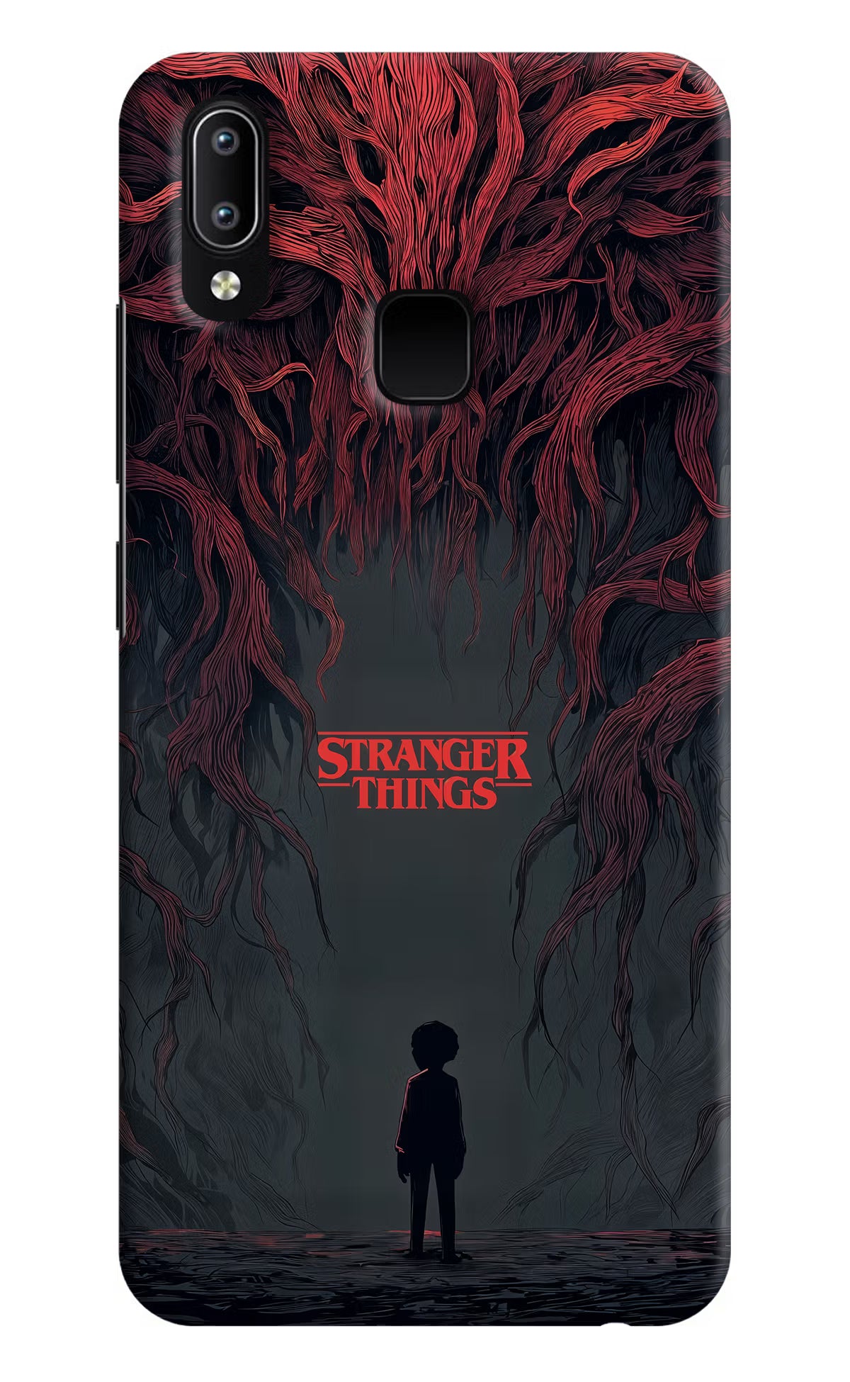 Ordinary Things Dark Side Vivo Y91/Y93/Y95 Hard Case Back Cover by Casekaro