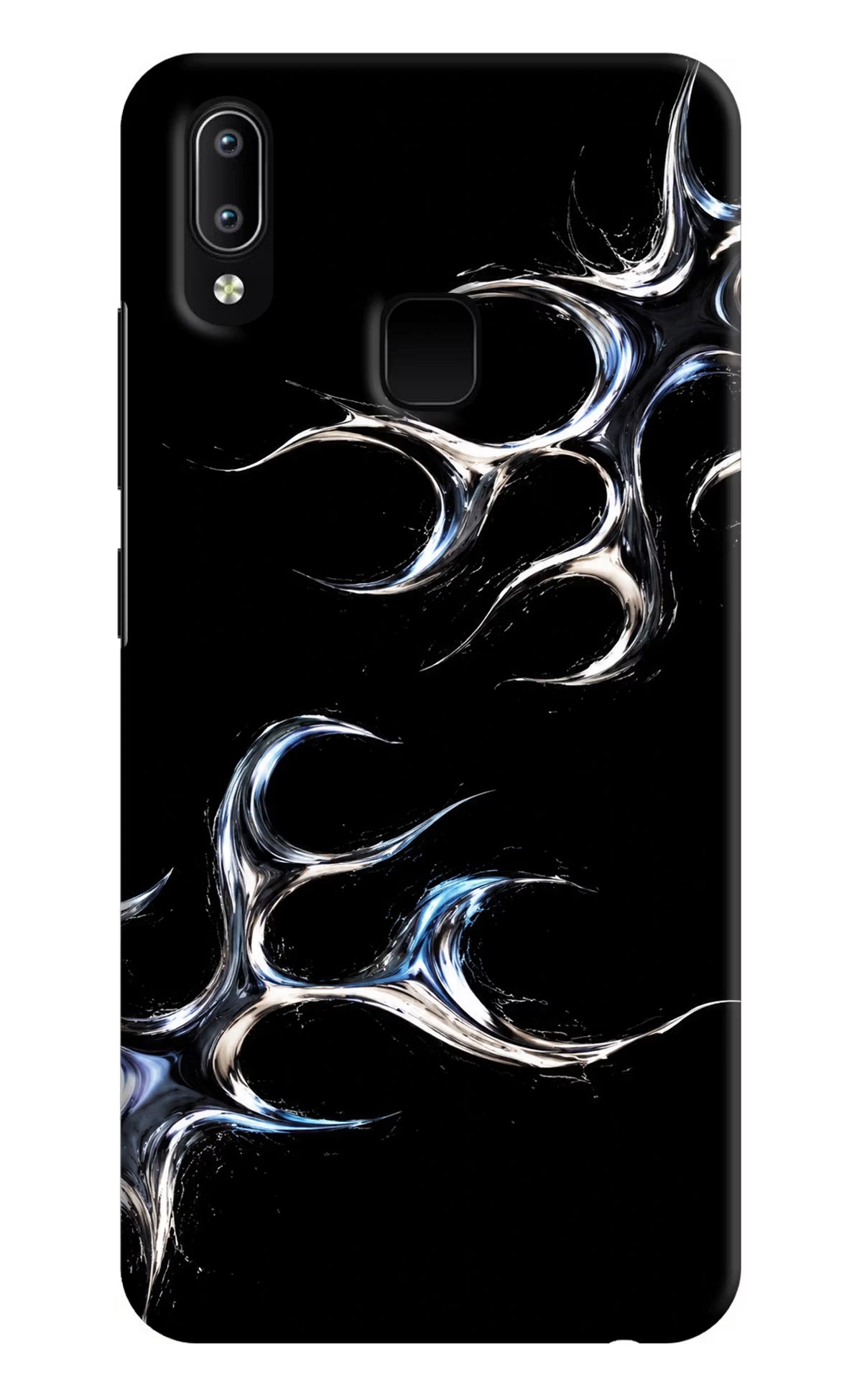 Chrome Tribal Vivo Y91/Y93/Y95 Hard Case Back Cover by Casekaro