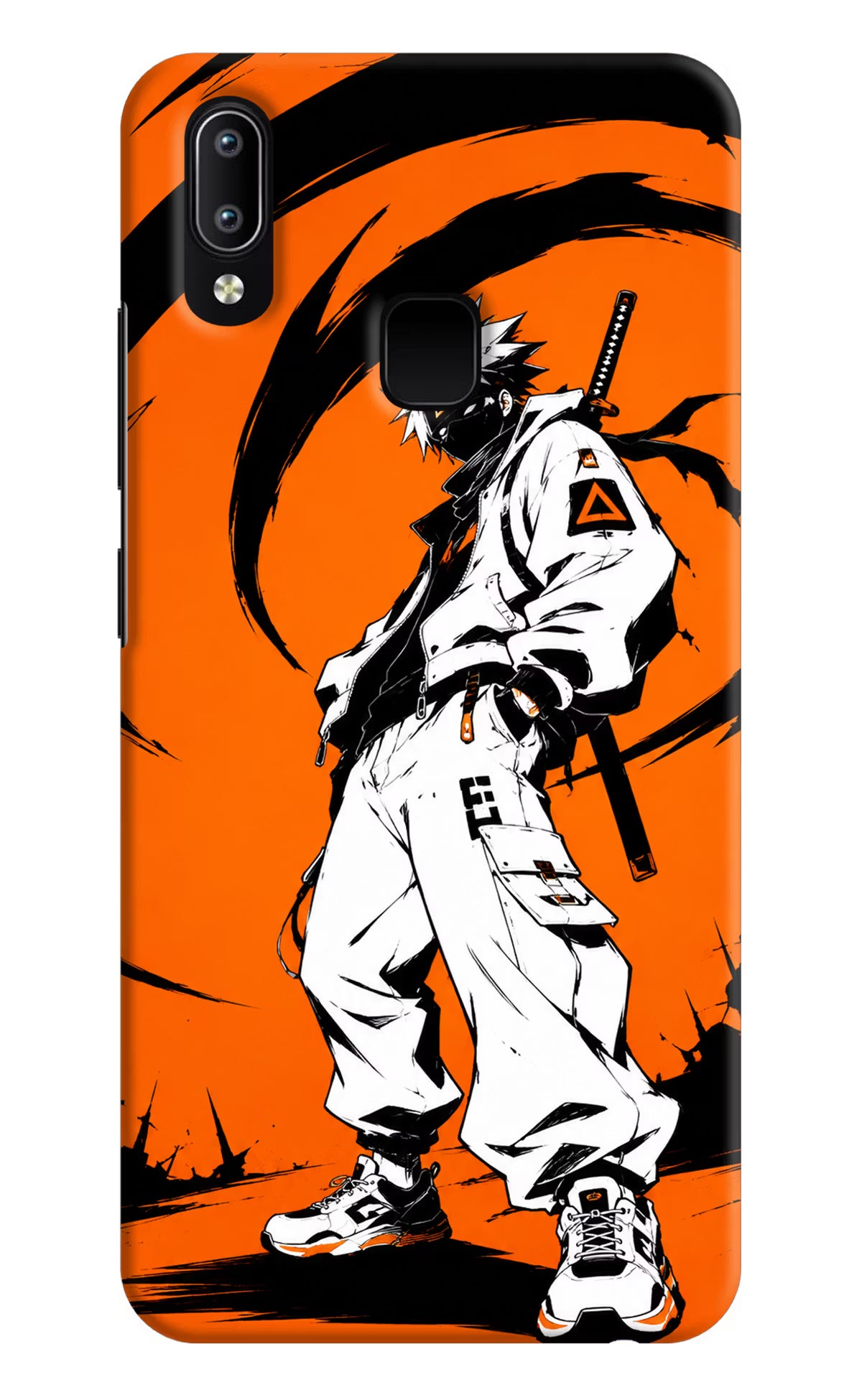 Street Samurai  Vivo Y91/Y93/Y95 Hard Case Back Cover by Casekaro