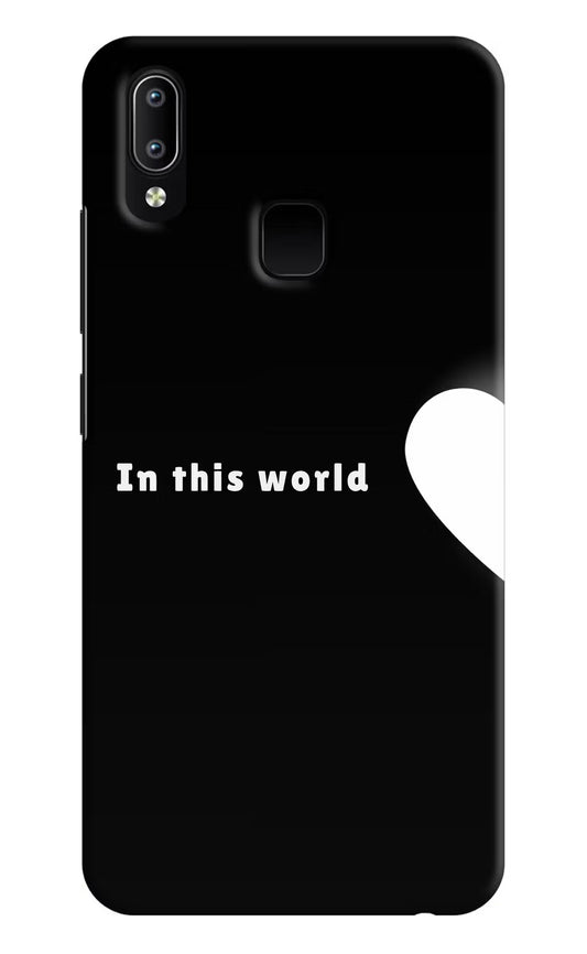 This World Vivo Y91/Y93/Y95 Back Cover