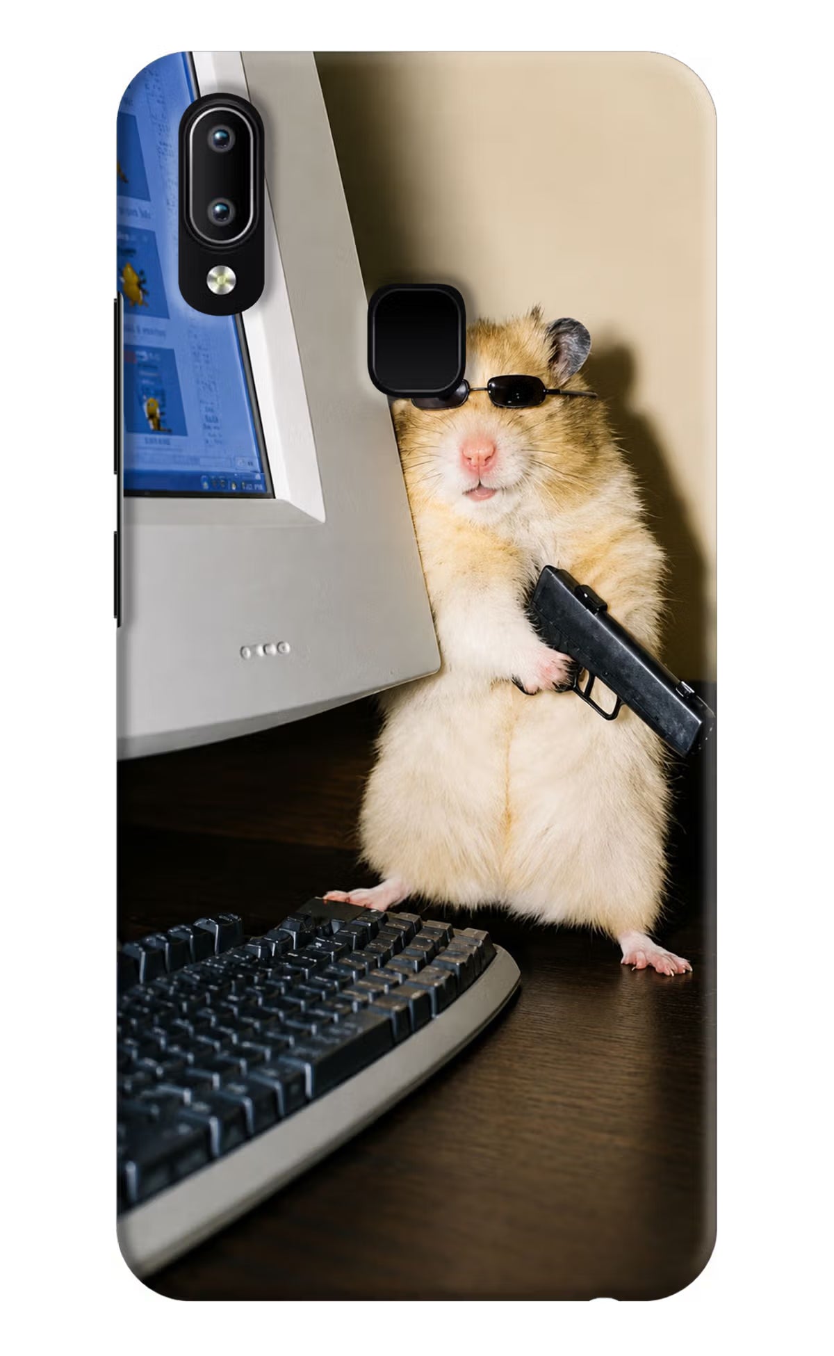 Hacker Hamster Vivo Y91/Y93/Y95 Back Cover