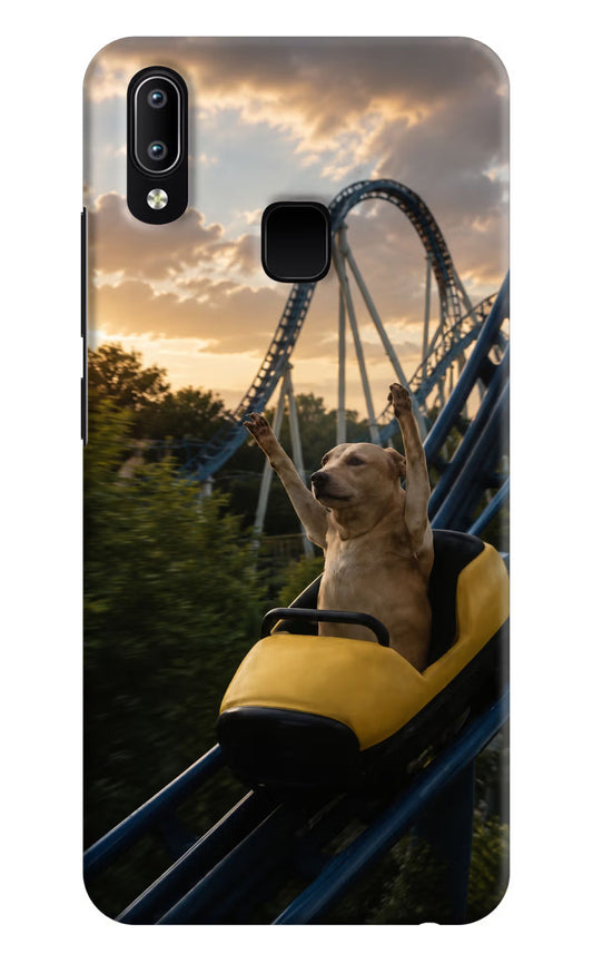 Rollercoaster Dog Vivo Y91/Y93/Y95 Hard Case Back Cover by Casekaro