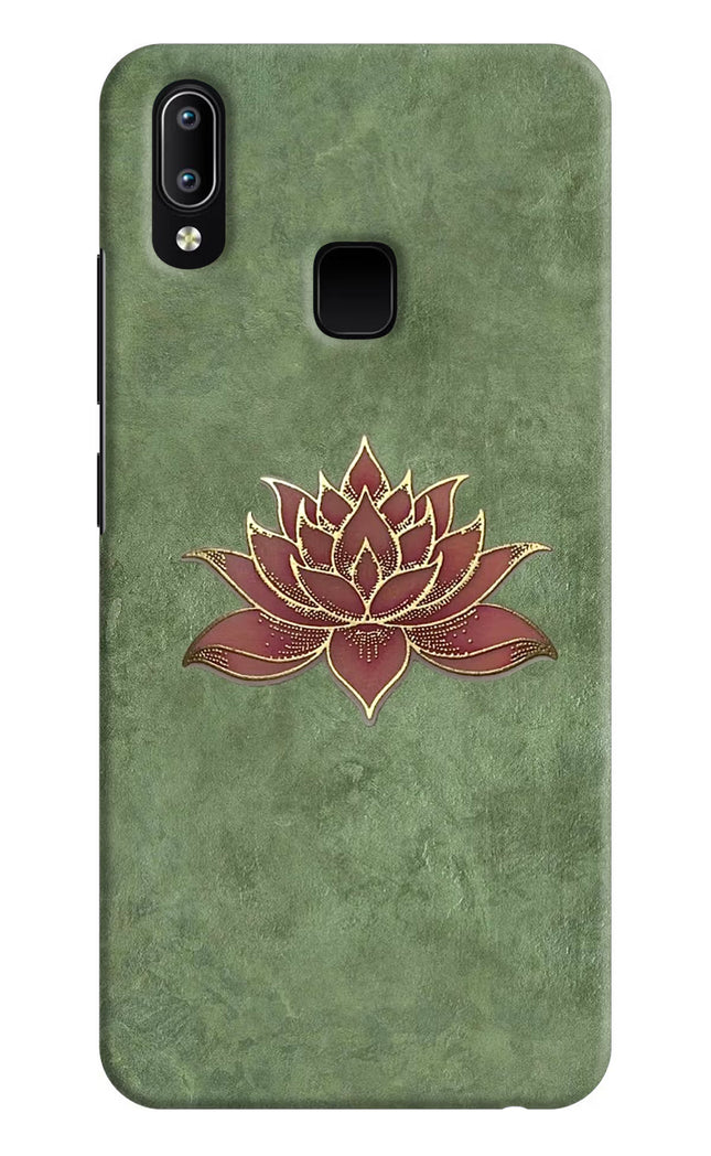 Lotus Grace Vivo Y91/Y93/Y95 Hard Case Back Cover by Casekaro