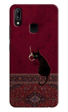 Midnight Cat Vivo Y91/Y93/Y95 Hard Case Back Cover by Casekaro