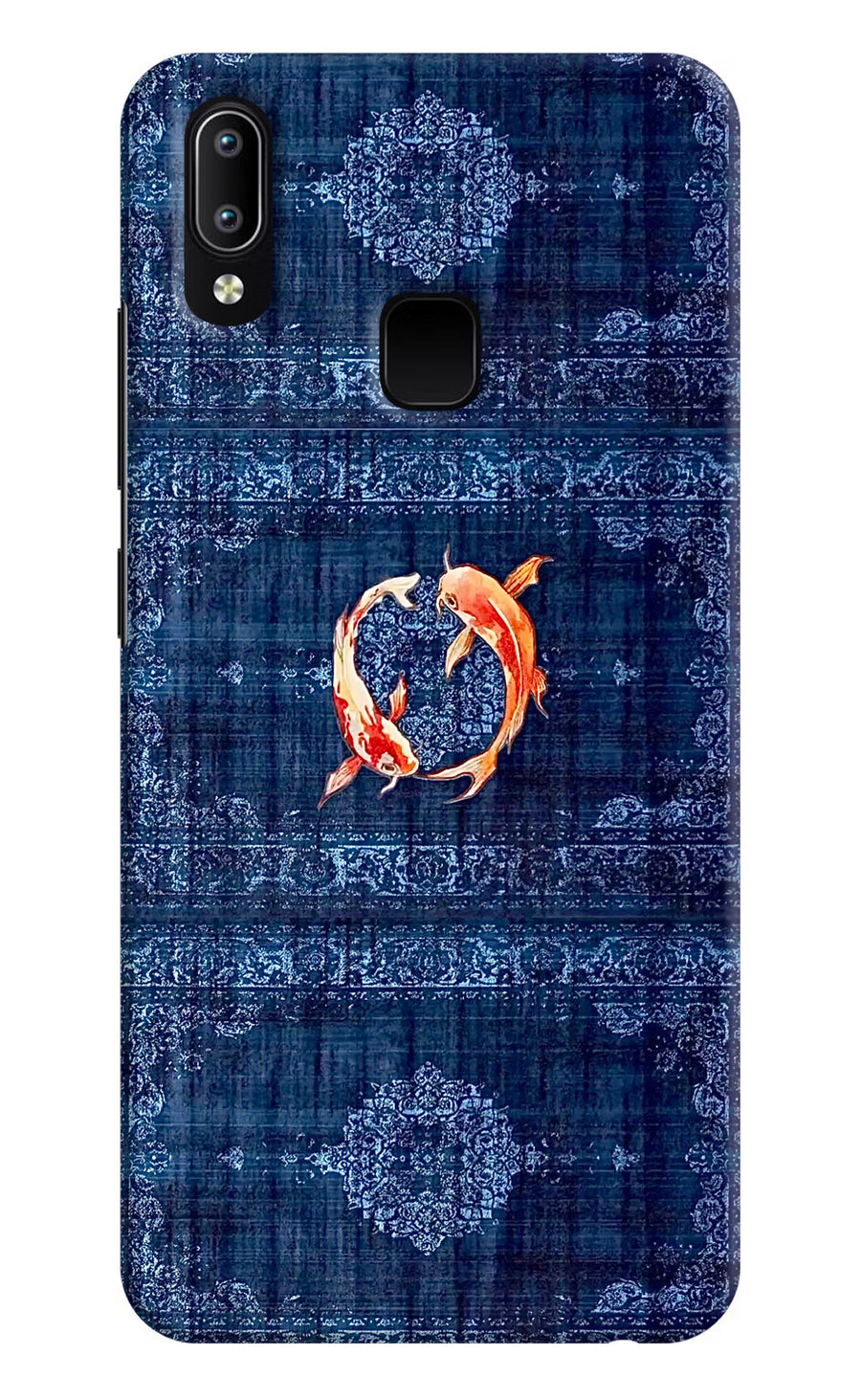 Koi Blue Vivo Y91/Y93/Y95 Back Cover, Hard case
