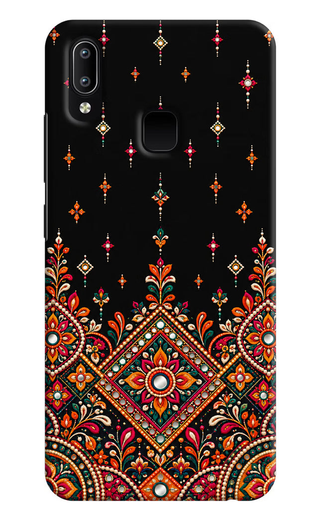 Noir Mehfil Vivo Y91/Y93/Y95 Hard Case Back Cover by Casekaro