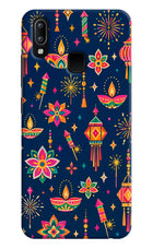 Festive Pop Vivo Y91/Y93/Y95 Hard Case Back Cover by Casekaro