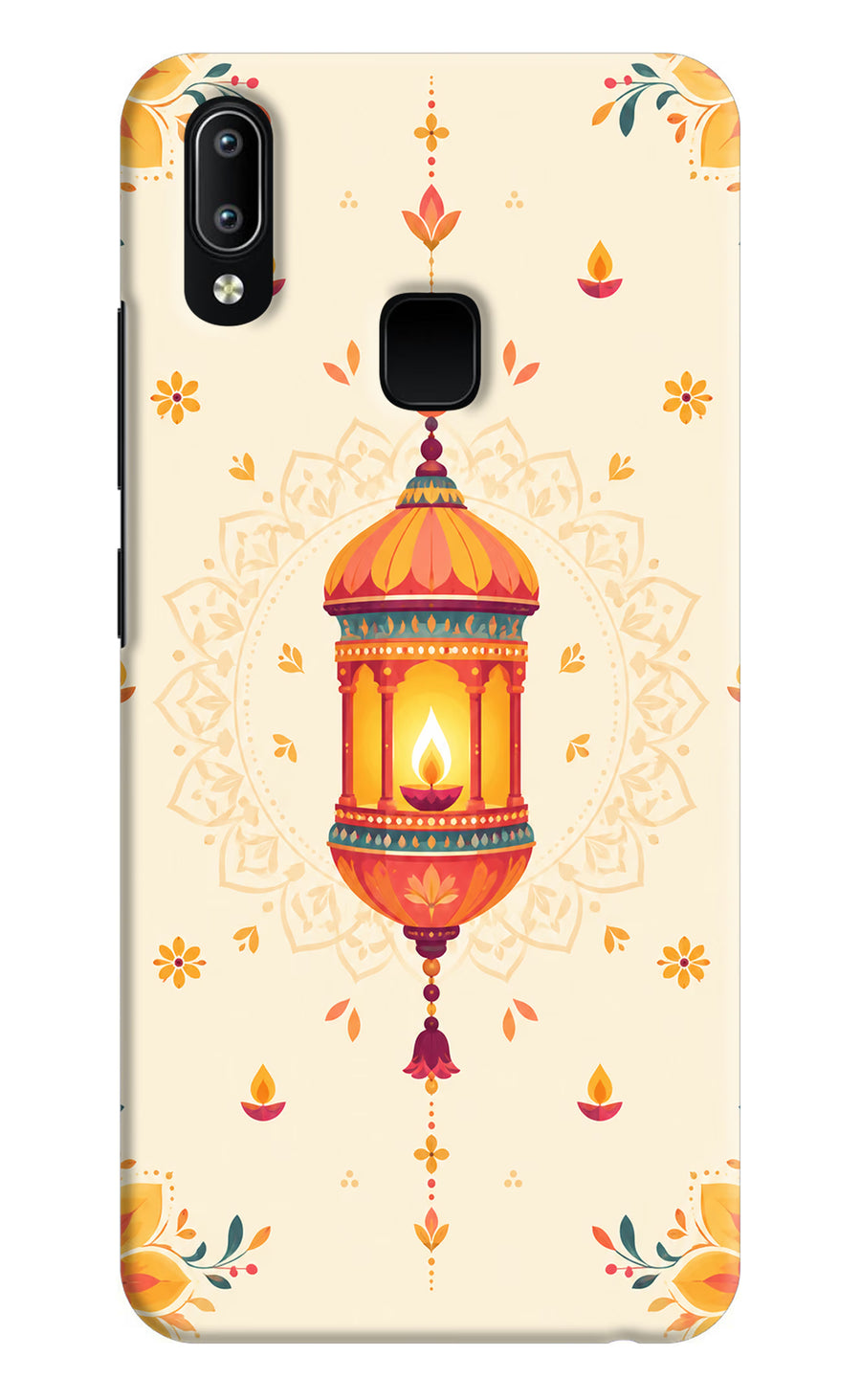 Golden Lantern Vivo Y91/Y93/Y95 Back Cover, Hard case