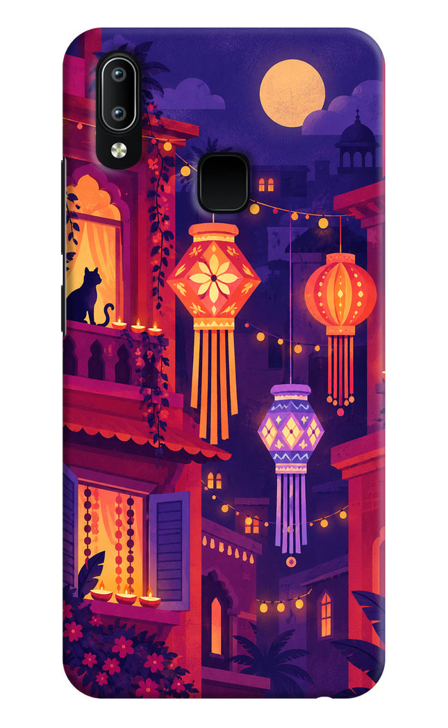 Lantern Lane Vivo Y91/Y93/Y95 Hard Case Back Cover by Casekaro
