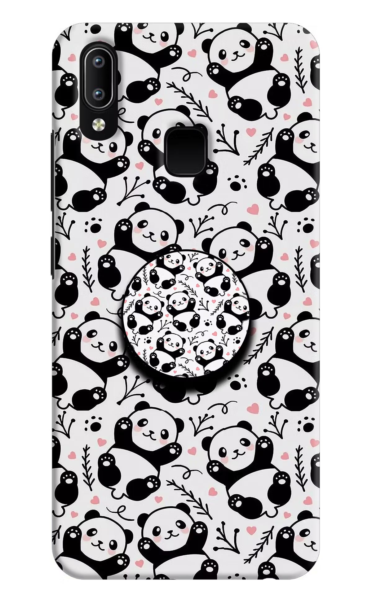Cute Panda Vivo Y91/Y93/Y95 Pop Case by Casekaro