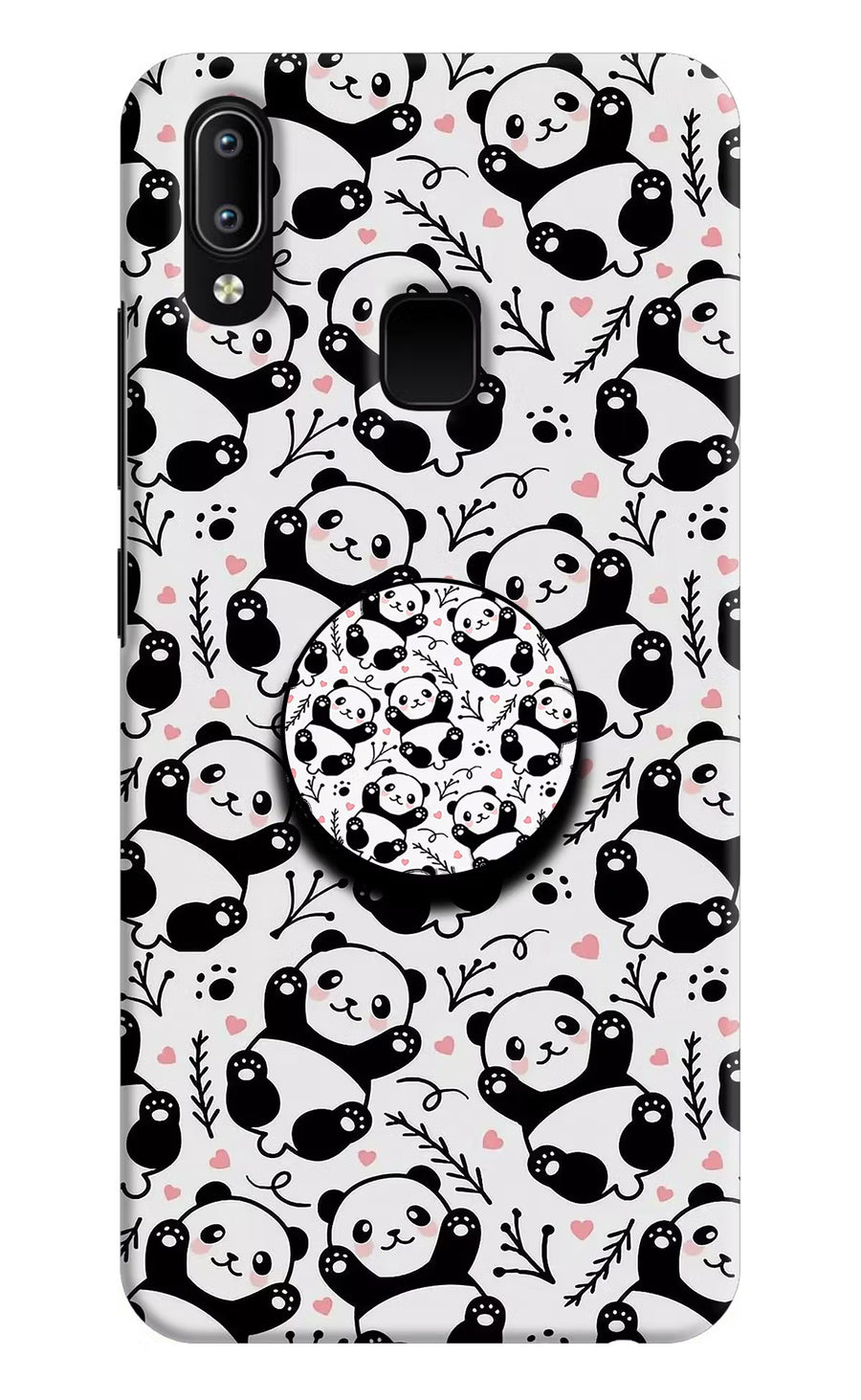 Cute Panda Vivo Y91/Y93/Y95 Pop Case, Hard case