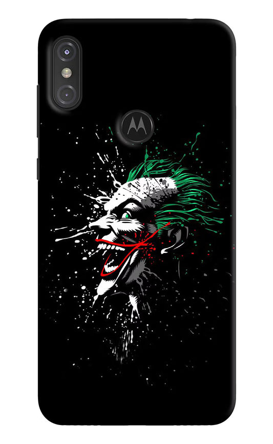 Joker Moto One Power Hard Case Back Cover by Casekaro