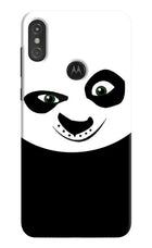 Panda Moto One Power Hard Case Back Cover by Casekaro