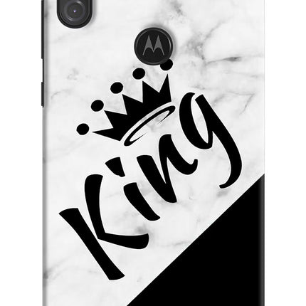 King Moto One Power Hard Case Back Cover by Casekaro