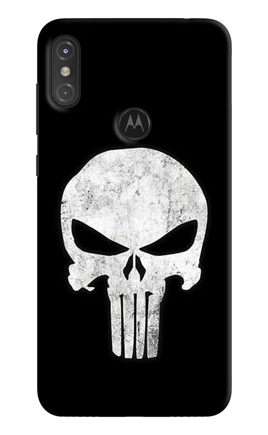 Punisher Skull Moto One Power Hard Case Back Cover by Casekaro