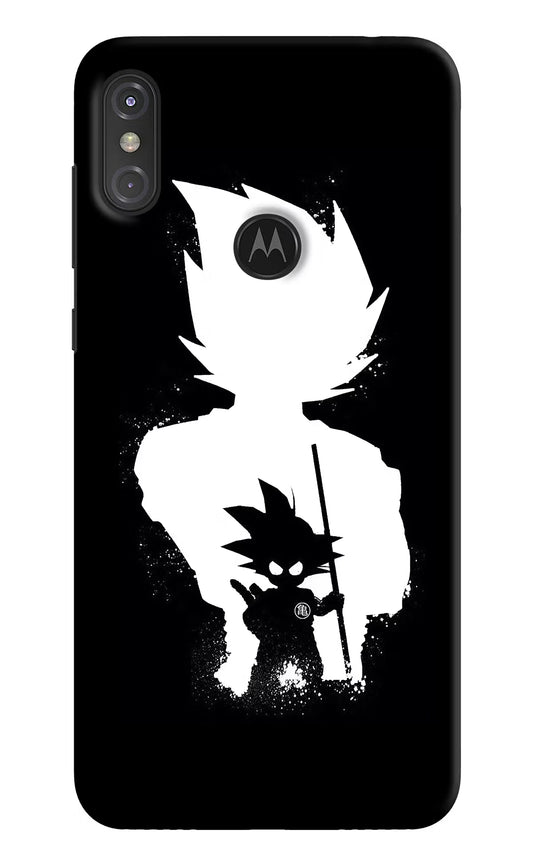 Goku Shadow Moto One Power Hard Case Back Cover by Casekaro