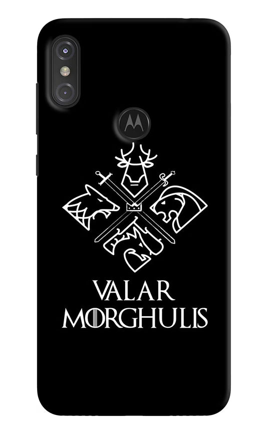 Valar Morghulis | Game Of Thrones Moto One Power Hard Case Back Cover by Casekaro