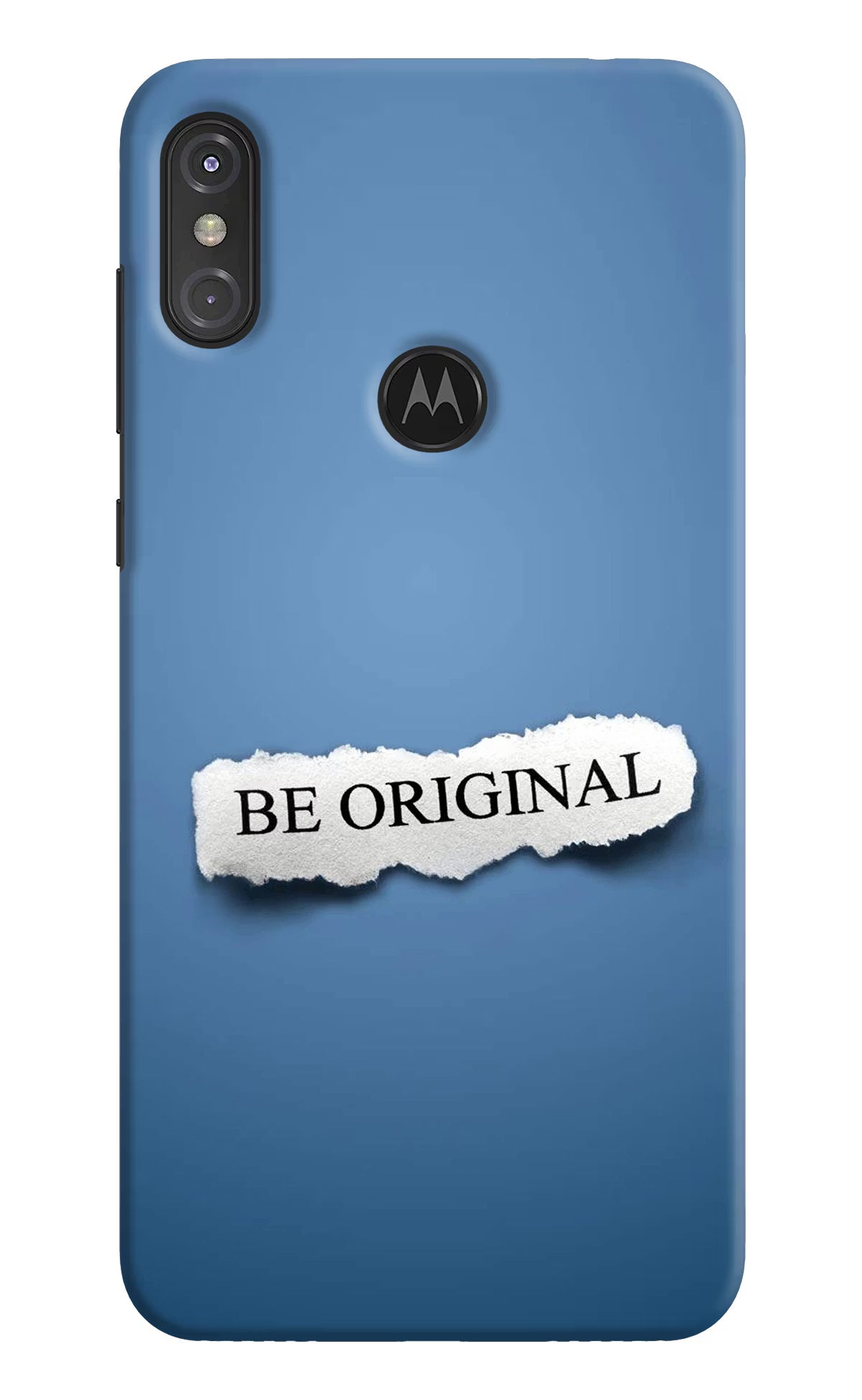 Be Original Moto One Power Hard Case Back Cover by Casekaro