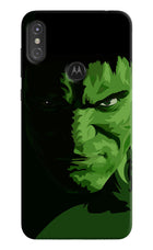 HULK Moto One Power Hard Case Back Cover by Casekaro