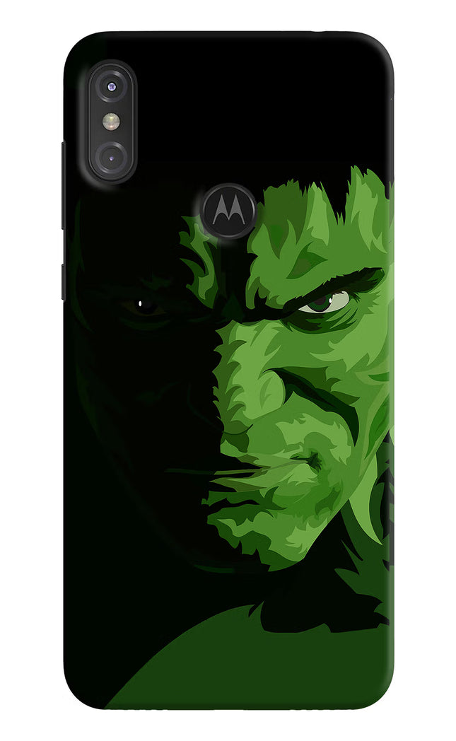 HULK Moto One Power Hard Case Back Cover by Casekaro