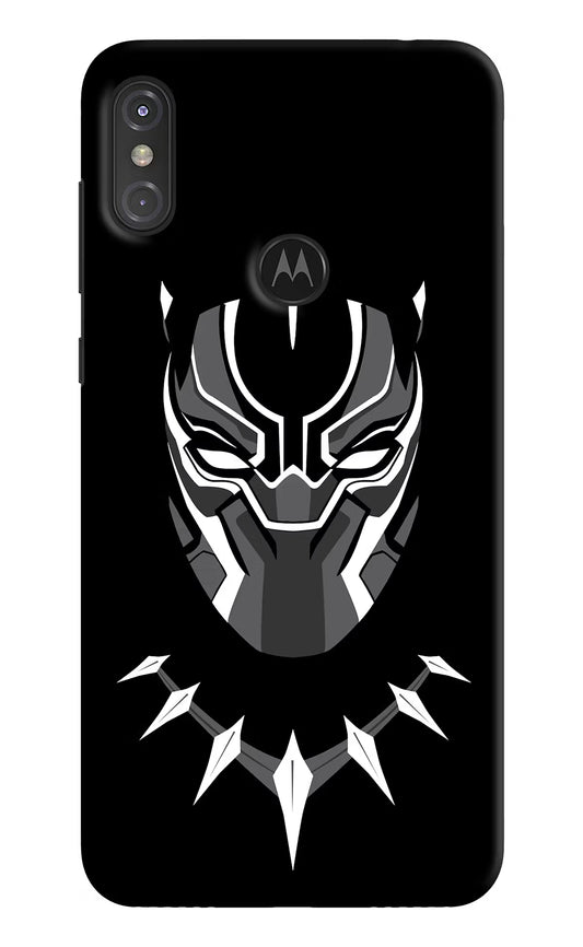 Black Panther Moto One Power Hard Case Back Cover by Casekaro