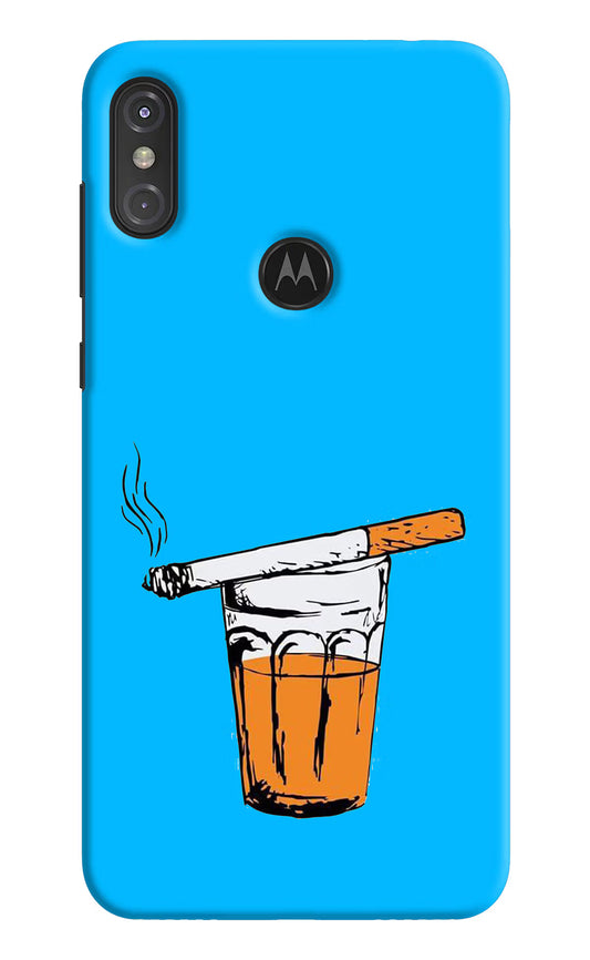 Chai Sutta Moto One Power Hard Case Back Cover by Casekaro