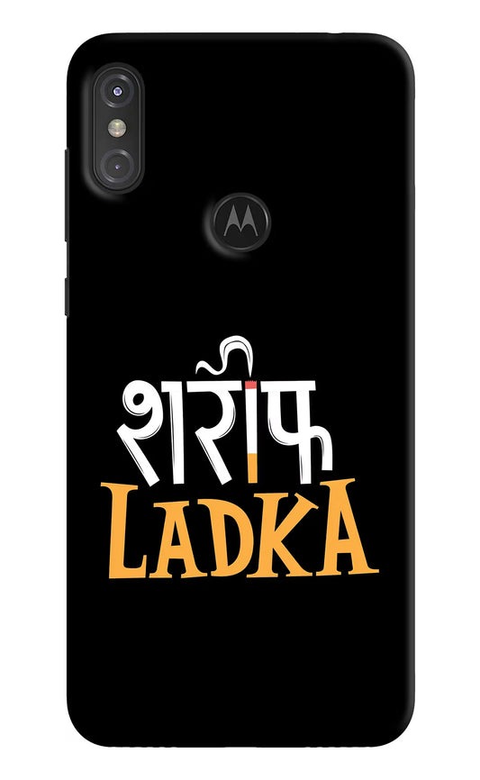 Shareef Ladka Moto One Power Hard Case Back Cover by Casekaro