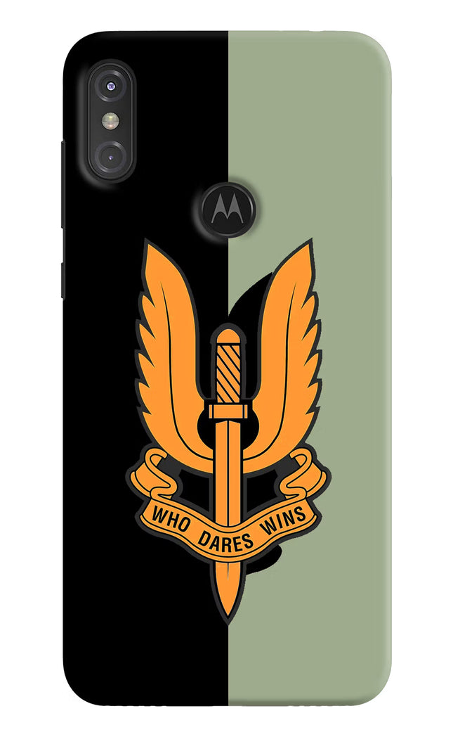 Balidan Logo Moto One Power Hard Case Back Cover by Casekaro