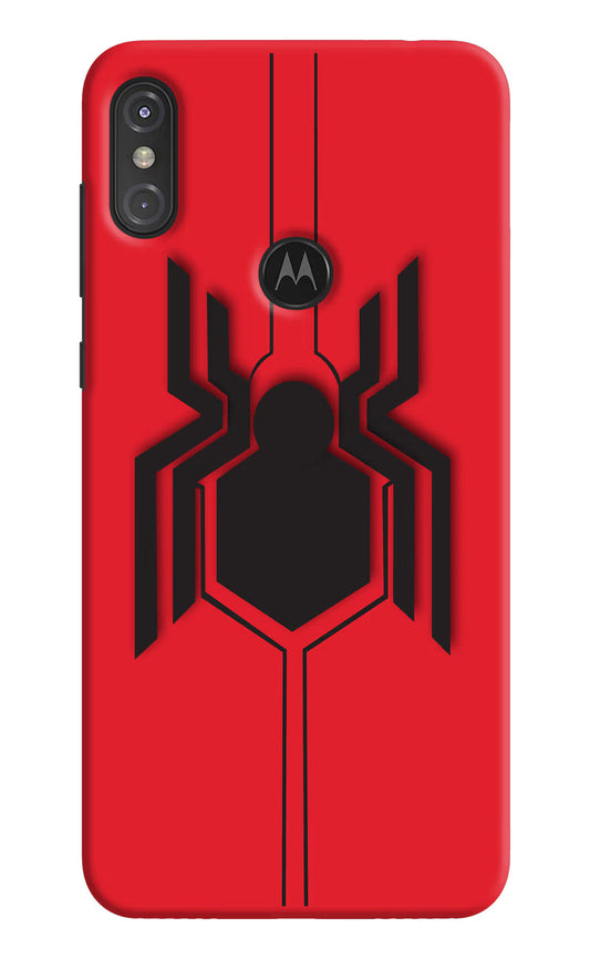 Spider Moto One Power Hard Case Back Cover by Casekaro