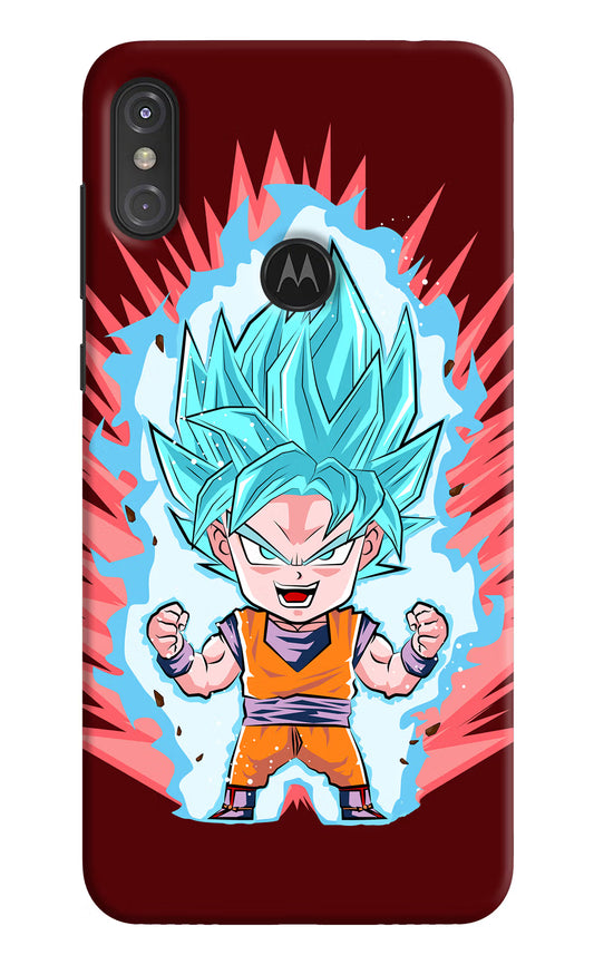 Goku Little Moto One Power Hard Case Back Cover by Casekaro