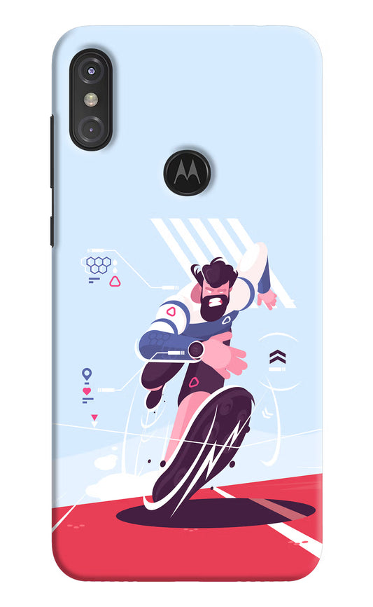 Run Pro Moto One Power Hard Case Back Cover by Casekaro