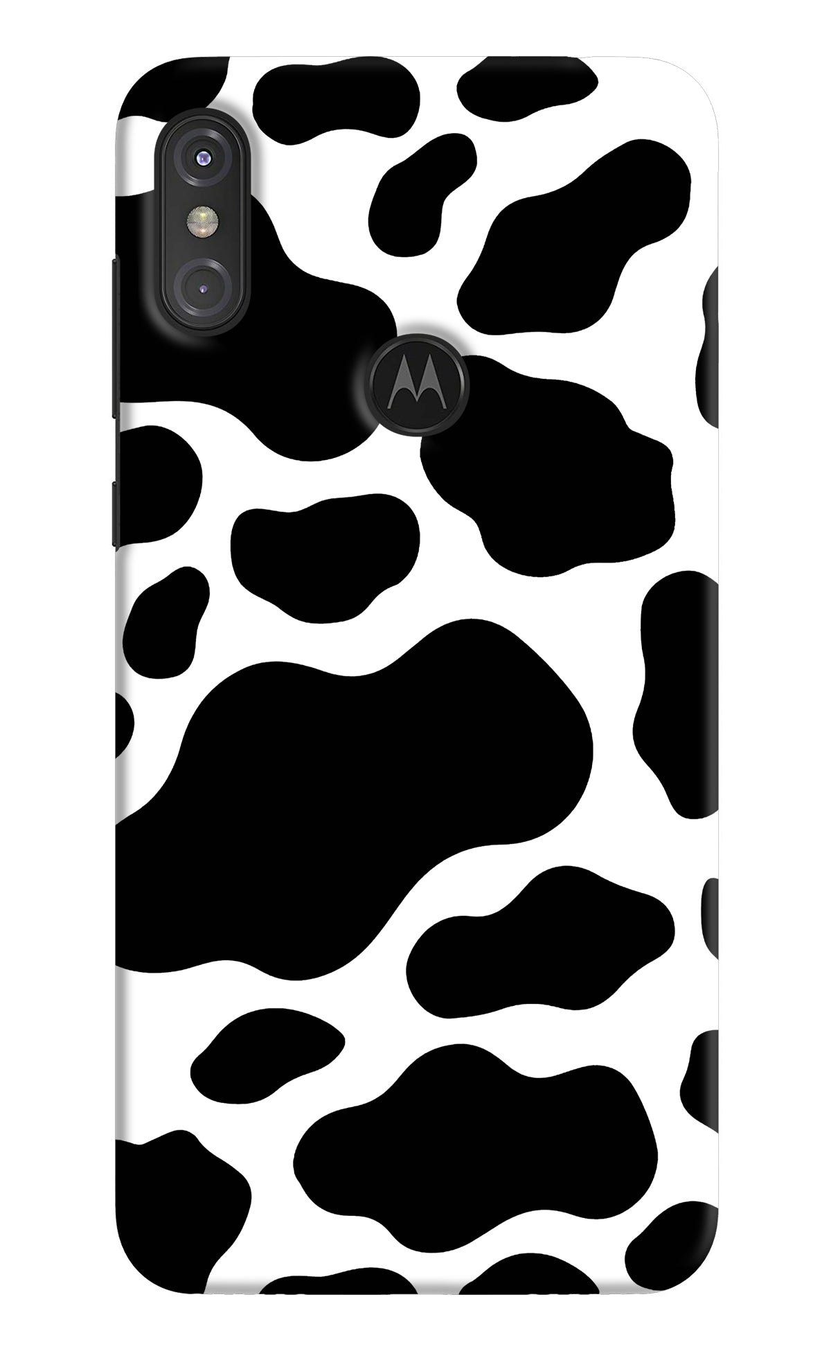 Cow Spots Moto One Power Back Cover