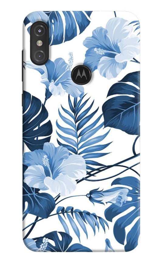 Fabric Art Moto One Power Hard Case Back Cover by Casekaro