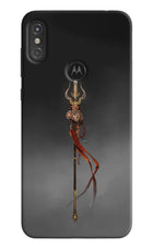Shiv Trishul Moto One Power Hard Case Back Cover by Casekaro