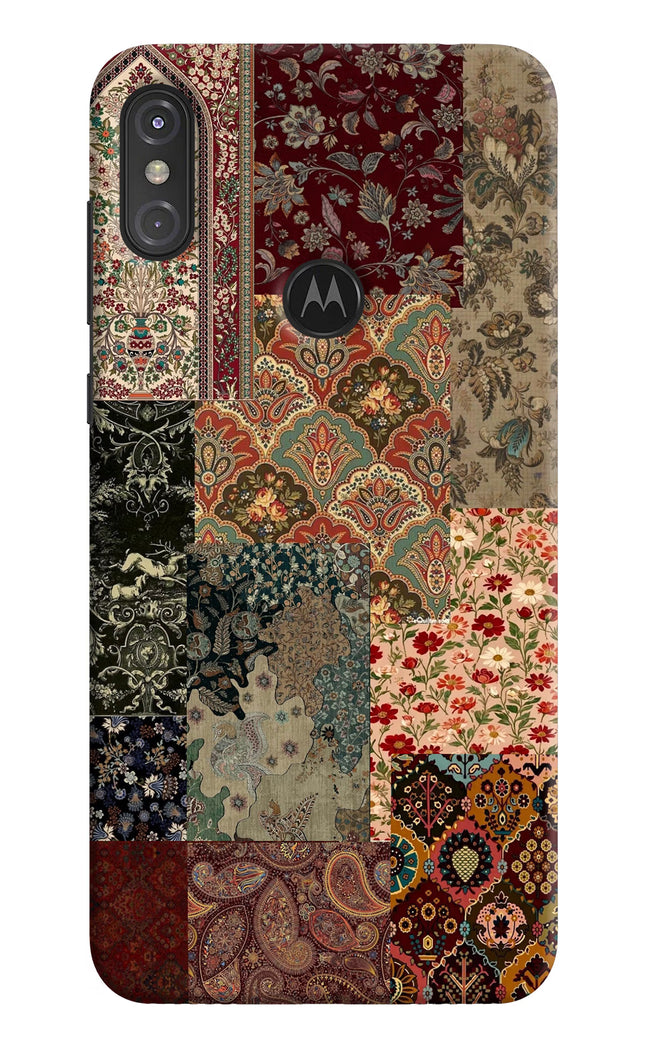 Desi Print Moto One Power Hard Case Back Cover by Casekaro