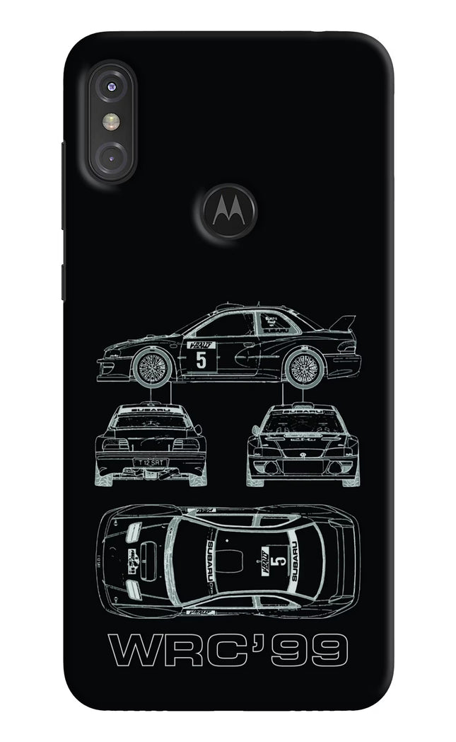 WRC'99 Moto One Power Hard Case Back Cover by Casekaro