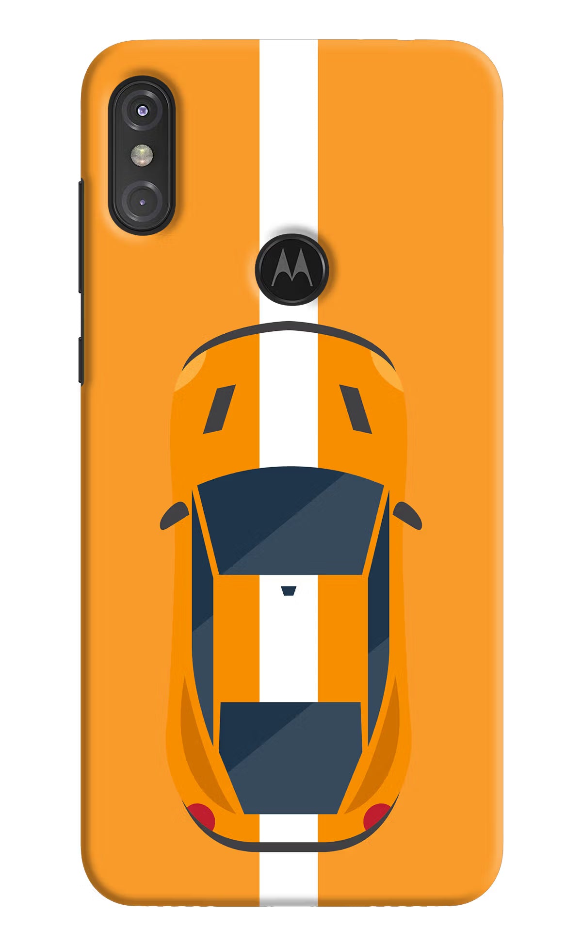 Highway Pursuit Moto One Power Hard Case Back Cover by Casekaro