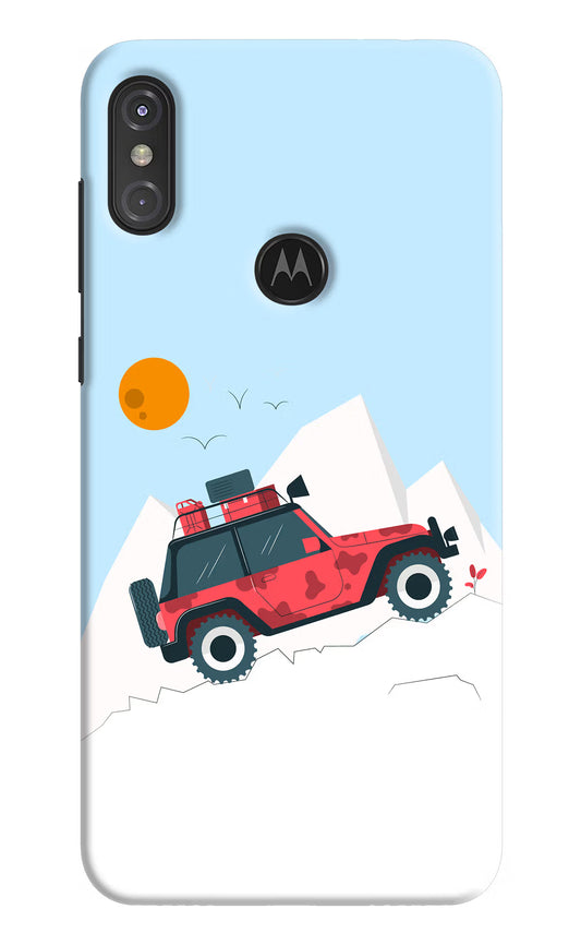 Mountain Trail Beast Moto One Power Hard Case Back Cover by Casekaro