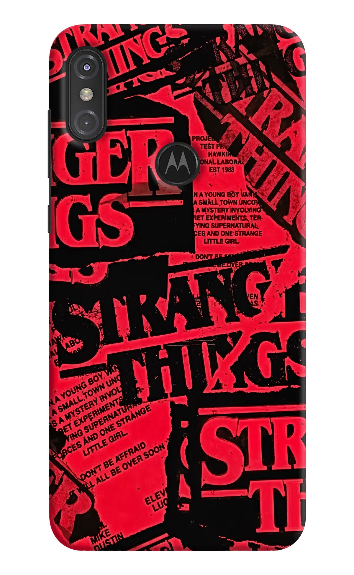 Ordinary Things Moto One Power Hard Case Back Cover by Casekaro
