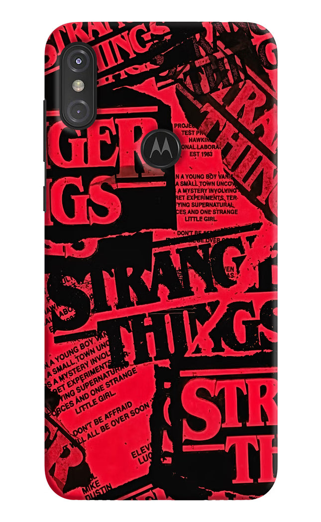 Ordinary Things Moto One Power Hard Case Back Cover by Casekaro