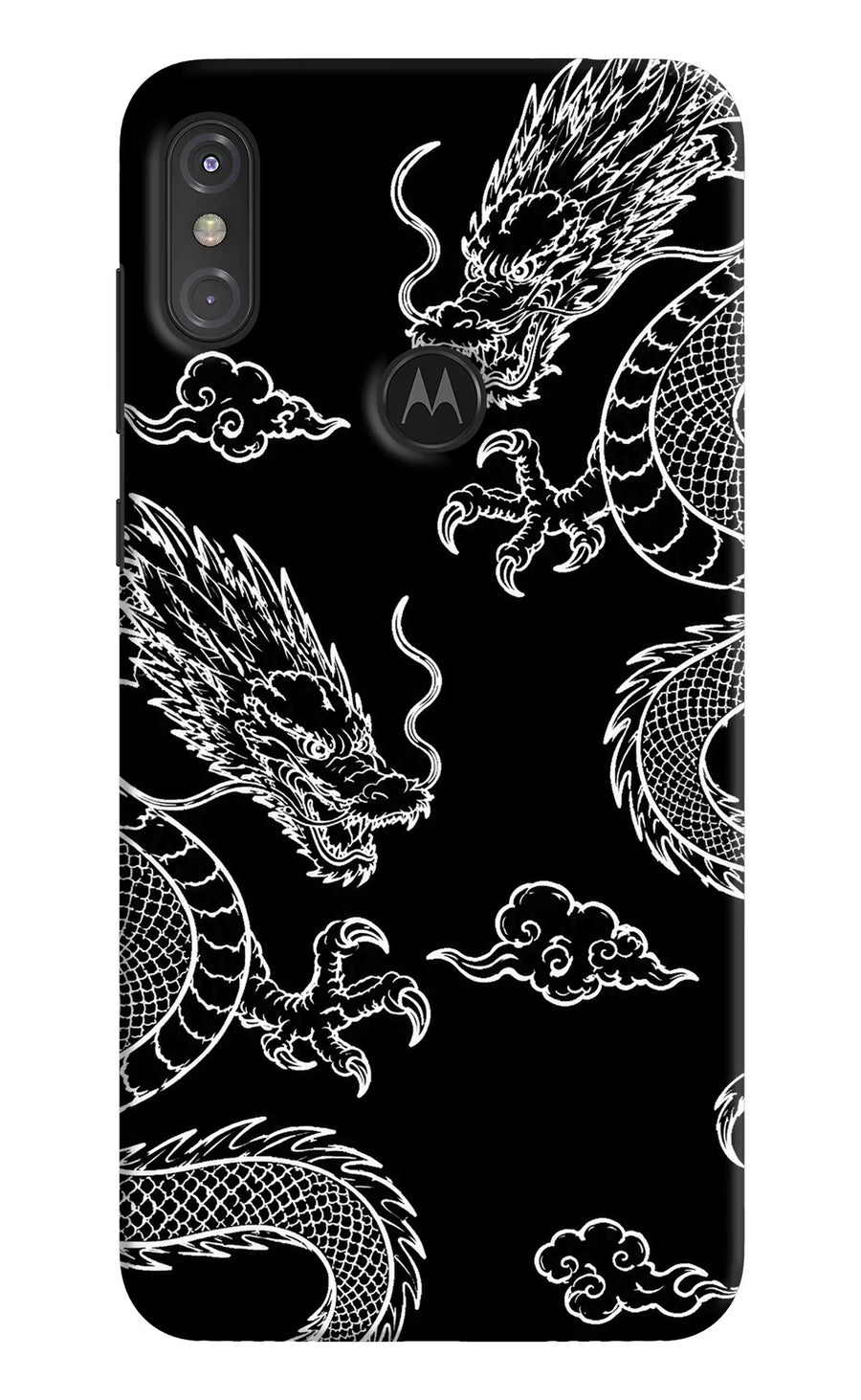 Twin Dragons Moto One Power Back Cover, Hard case