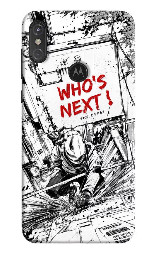 Who's Next Moto One Power Hard Case Back Cover by Casekaro