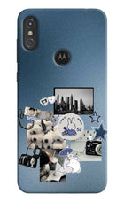 Miffy Moto One Power Hard Case Back Cover by Casekaro