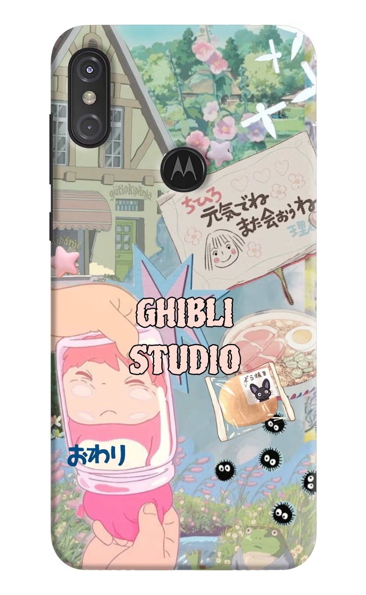 Studio Ghibli Moto One Power Back Cover