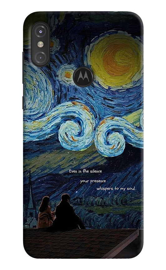 Softcore Moto One Power Back Cover