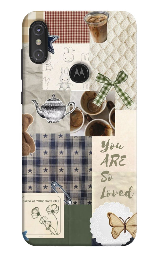 Cookie Moto One Power Hard Case Back Cover by Casekaro